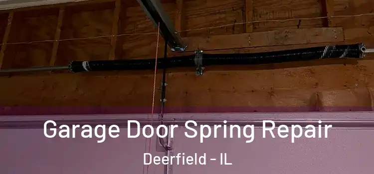 Garage Door Spring Repair Deerfield - IL