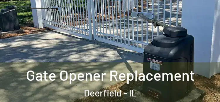 Gate Opener Replacement Deerfield - IL