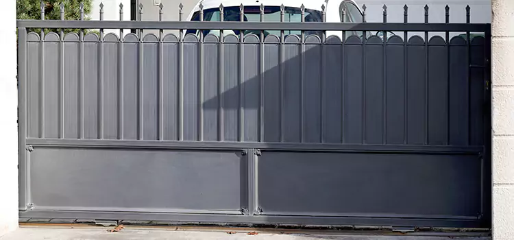 Metal Driveway Gate Installation Deerfield